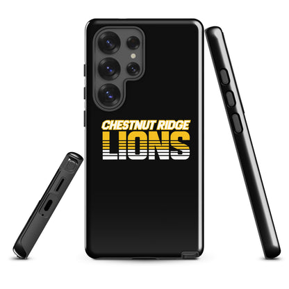 Tough Case for Samsung® | Chestnut Ridge Lions Football | Script Logo