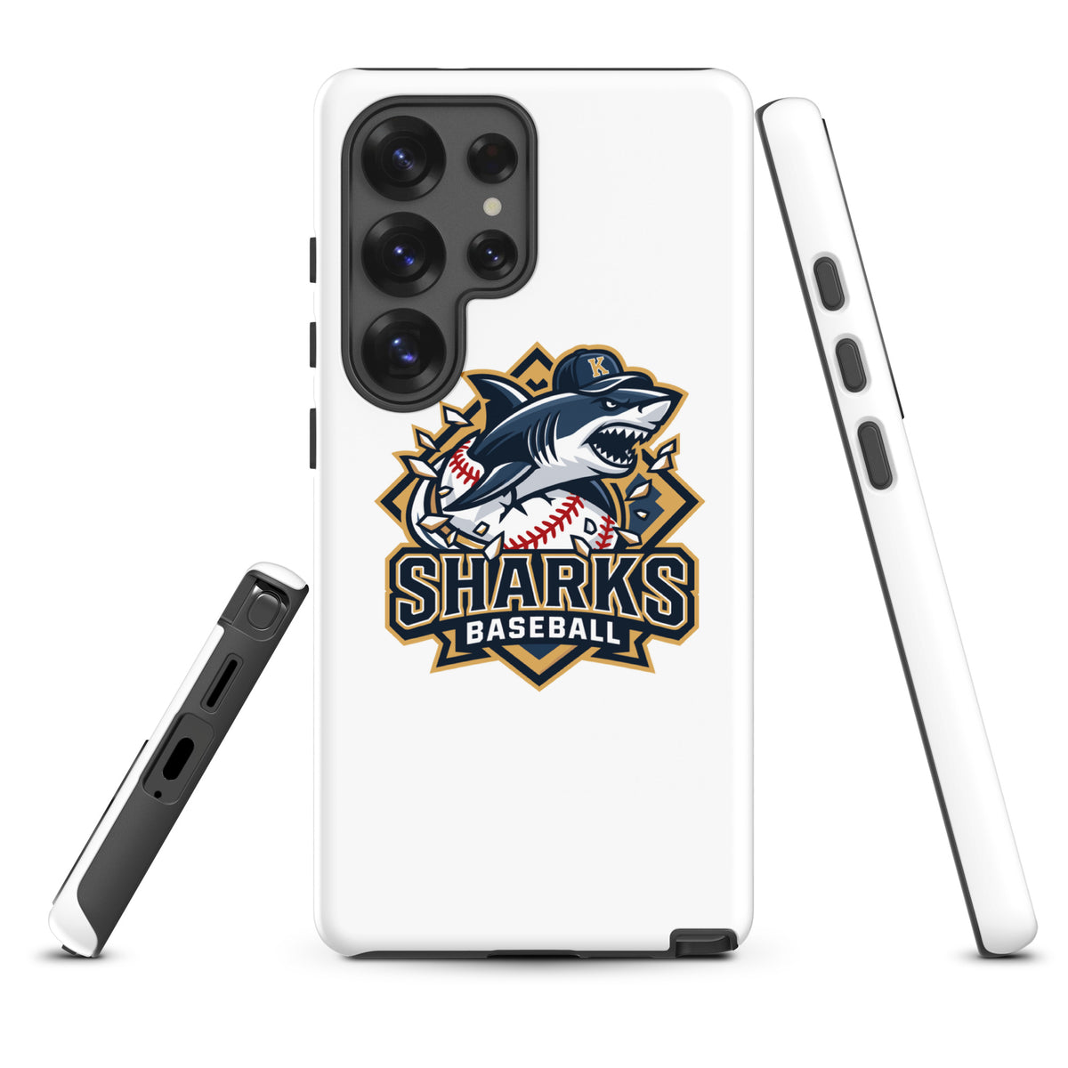 Tough Case for Samsung® | Sharks Diamond Sports | Valor Logo
