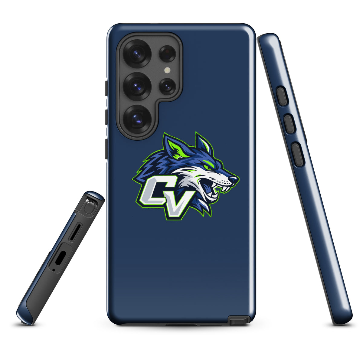Tough Case for Samsung® | Cumberland Valley Coyotes Football | Crest Logo