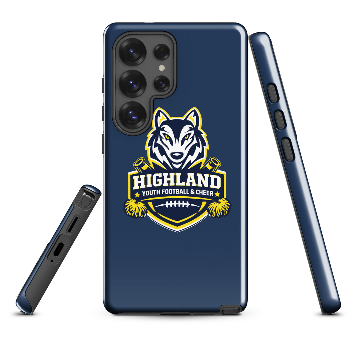 Tough Case for Samsung® | Highland youth football and cheer | Emblem Logo