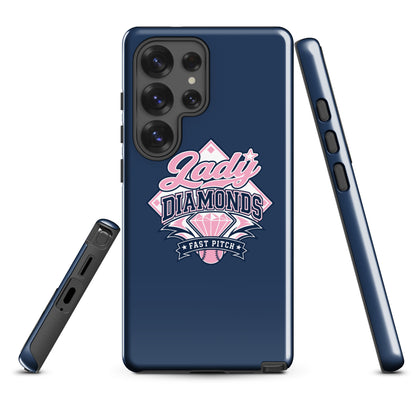 Tough Case for Samsung® | Lady Diamonds | Emblem Logo