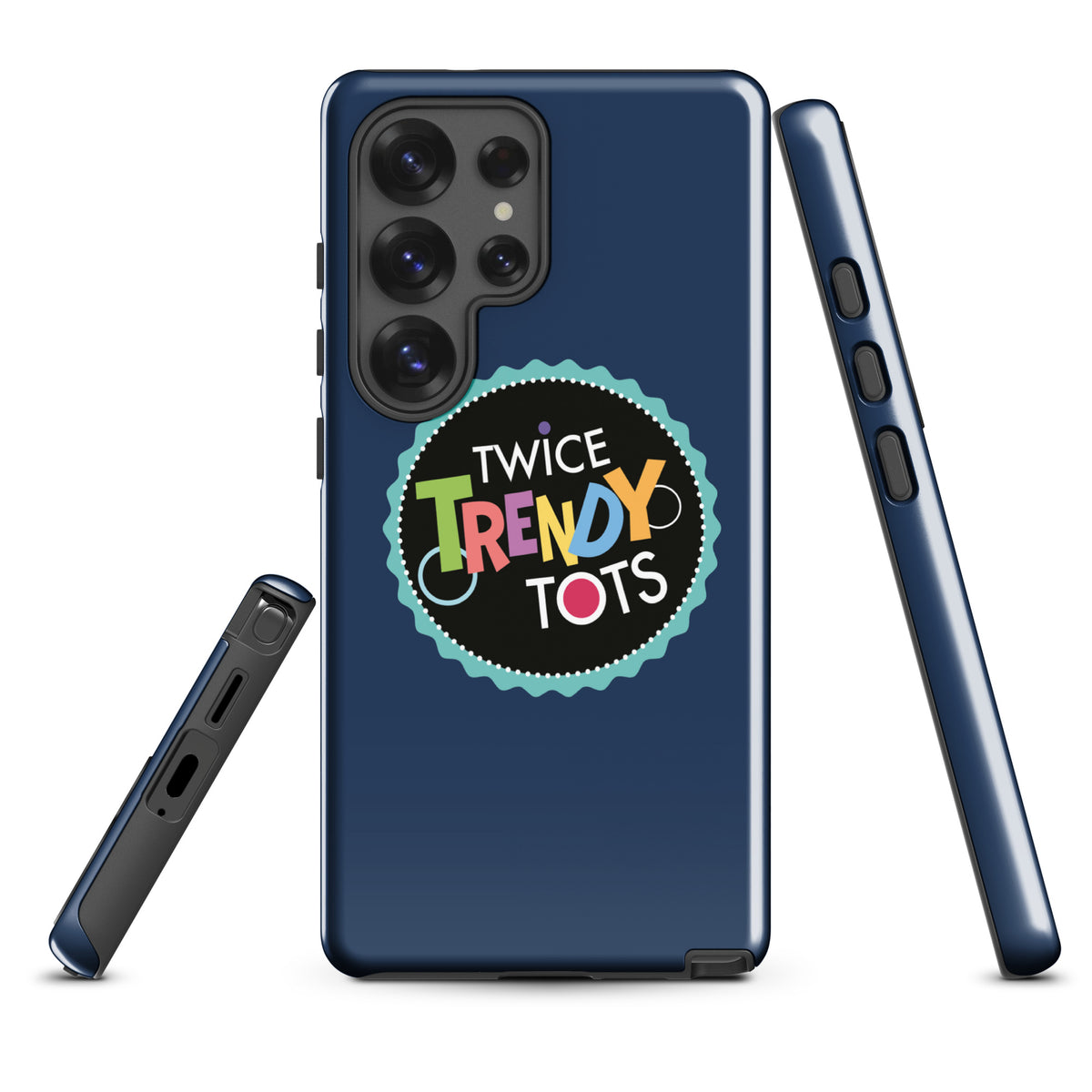 Tough Case for Samsung® | Twice Trendy Tots | Badge Logo
