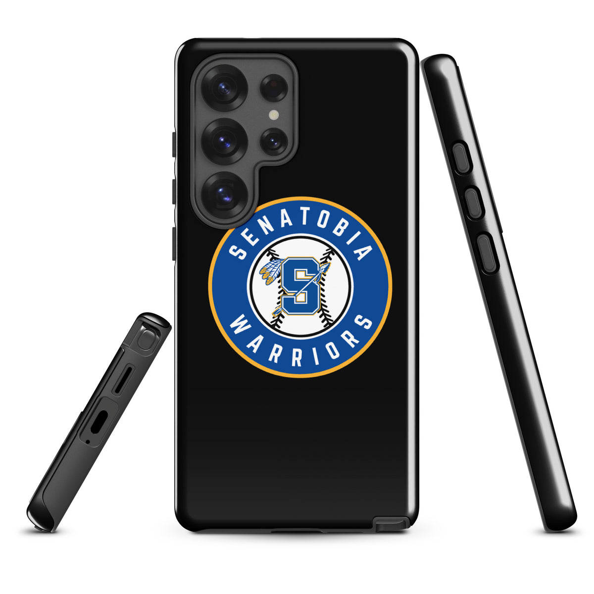 Tough Case for Samsung® | Senatobia Warriors Baseball | Badge Logo