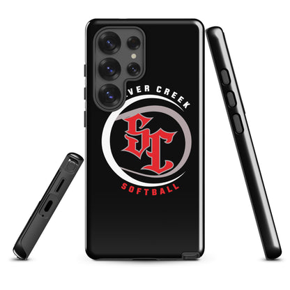 Tough Case for Samsung® | Silver Creek 12U Schreiber | Crest Logo
