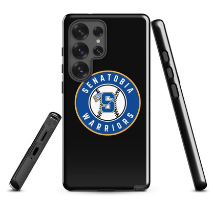 Tough Case for Samsung® | Senatobia Warriors Baseball | Badge Logo