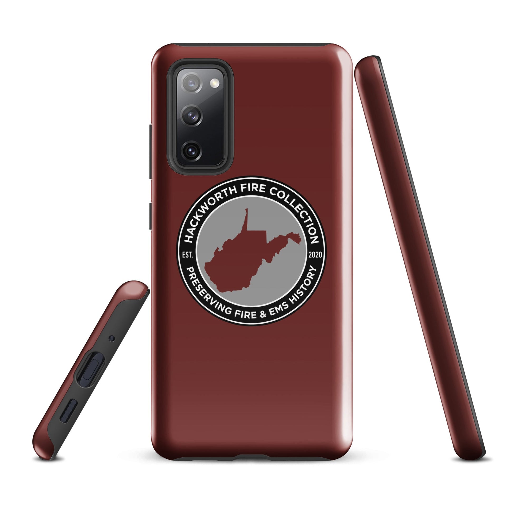 Tough Case for Samsung® | Hackworth Fire Collection | Badge Logo