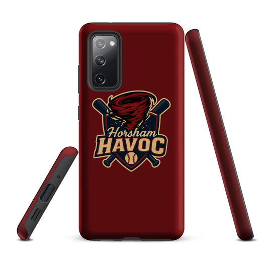 Tough Case for Samsung® | Horsham Travel Baseball | Havoc Logo