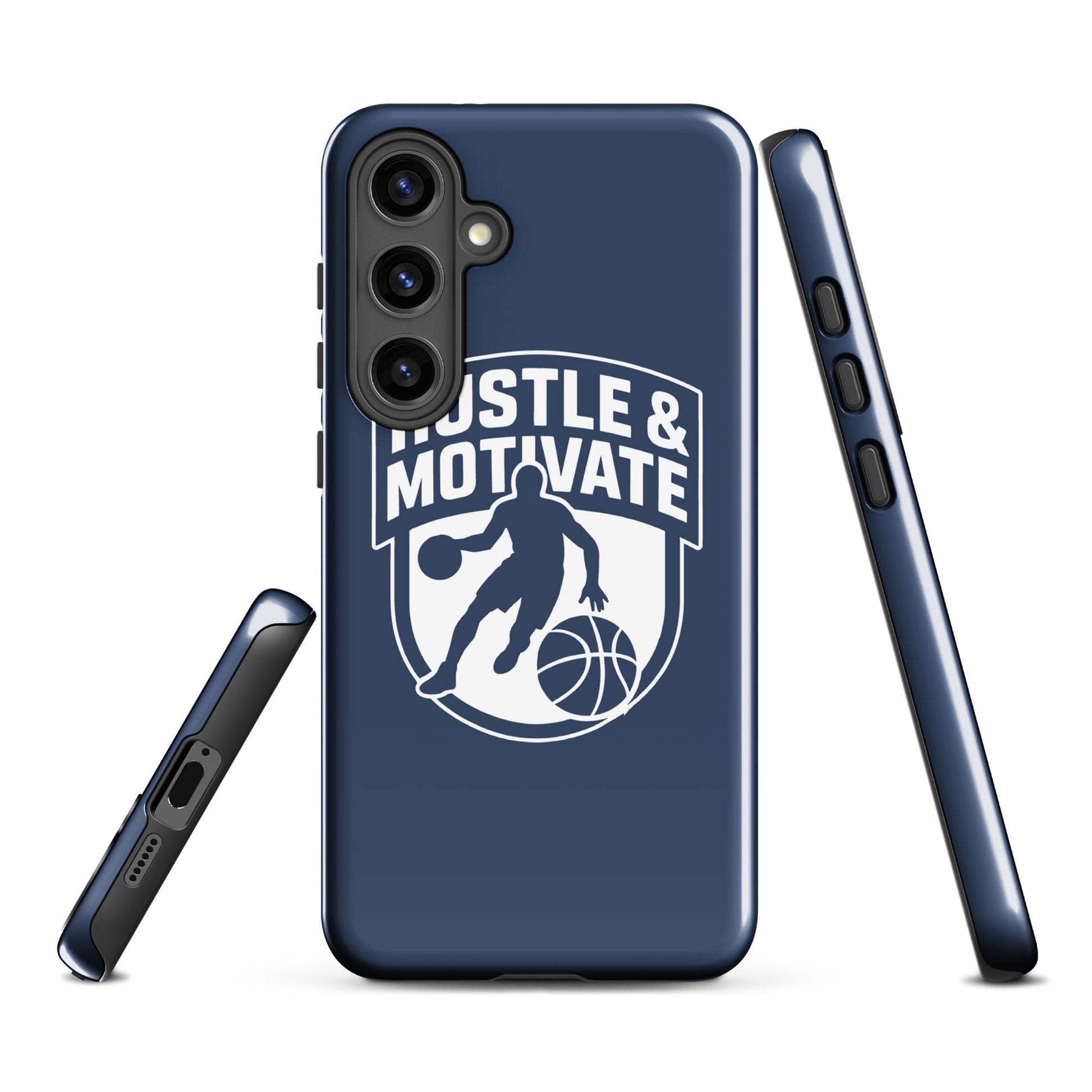 Tough Case for Samsung® | Hustle and Motivate Basketball