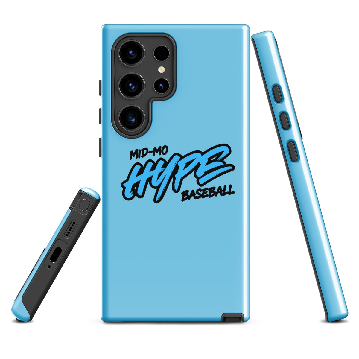 Tough Case for Samsung® | Hype Baseball Club | Modern Script Logo