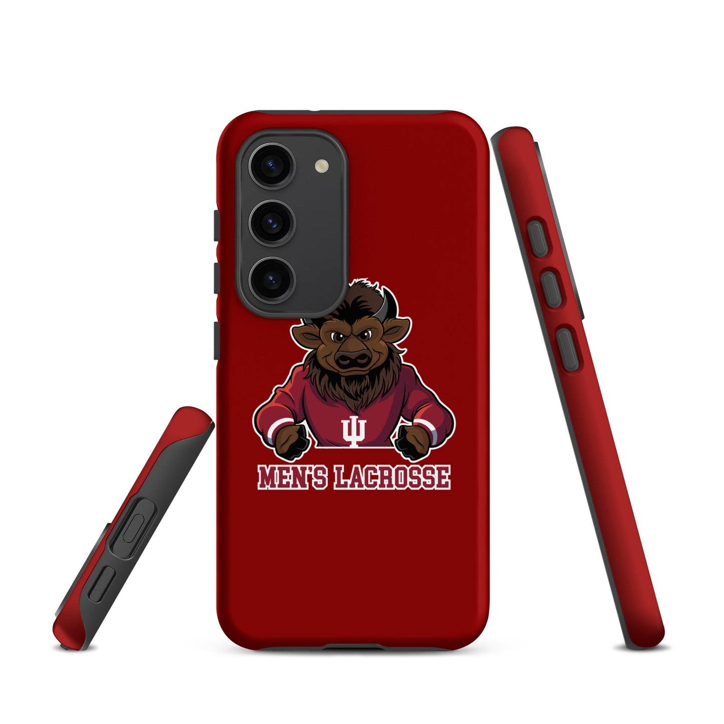 Tough Case for Samsung® | Indiana University Lacrosse | Mascot Logo