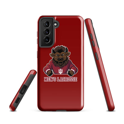 Tough Case for Samsung® | Indiana University Lacrosse | Mascot Logo