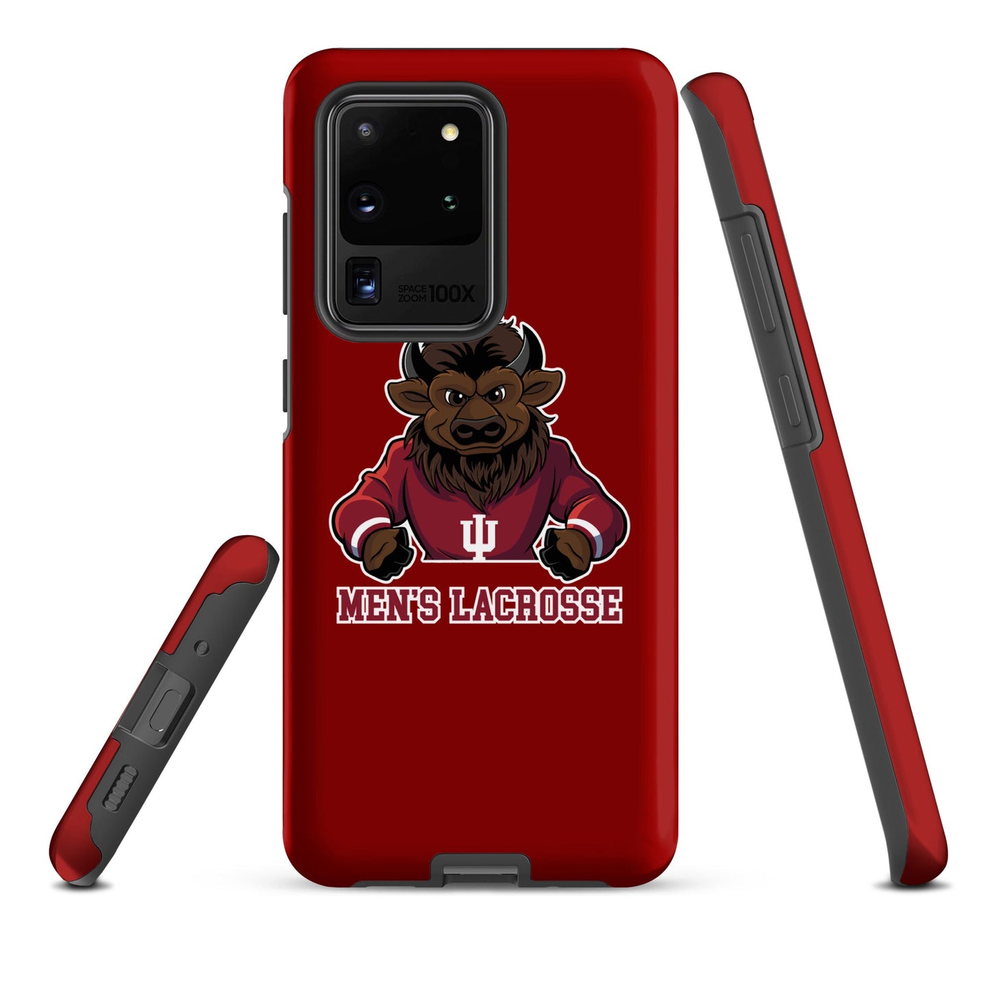 Tough Case for Samsung® | Indiana University Lacrosse | Mascot Logo