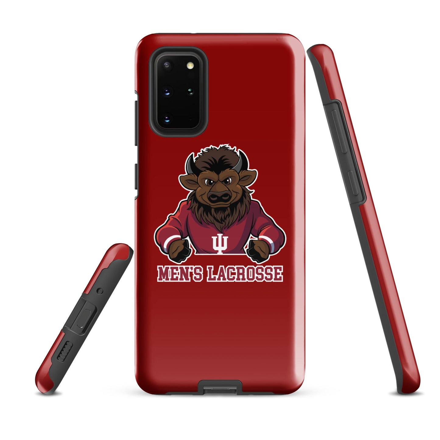 Tough Case for Samsung® | Indiana University Lacrosse | Mascot Logo