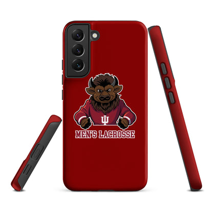 Tough Case for Samsung® | Indiana University Lacrosse | Mascot Logo