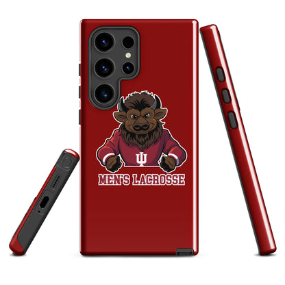 Tough Case for Samsung® | Indiana University Lacrosse | Mascot Logo