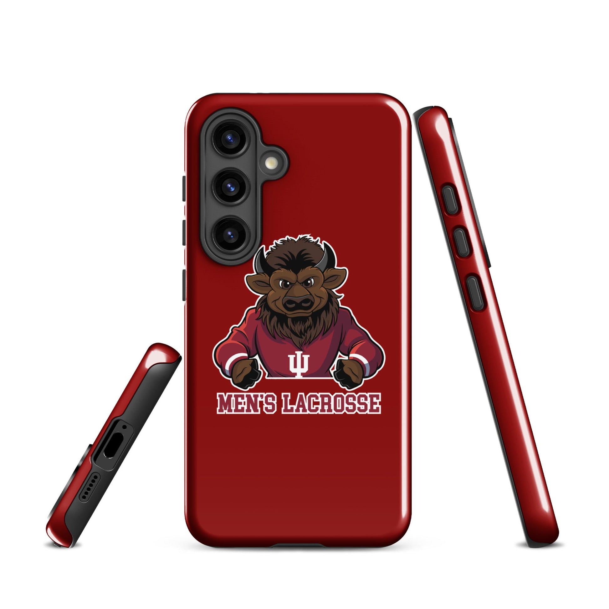 Tough Case for Samsung® | Indiana University Lacrosse | Mascot Logo