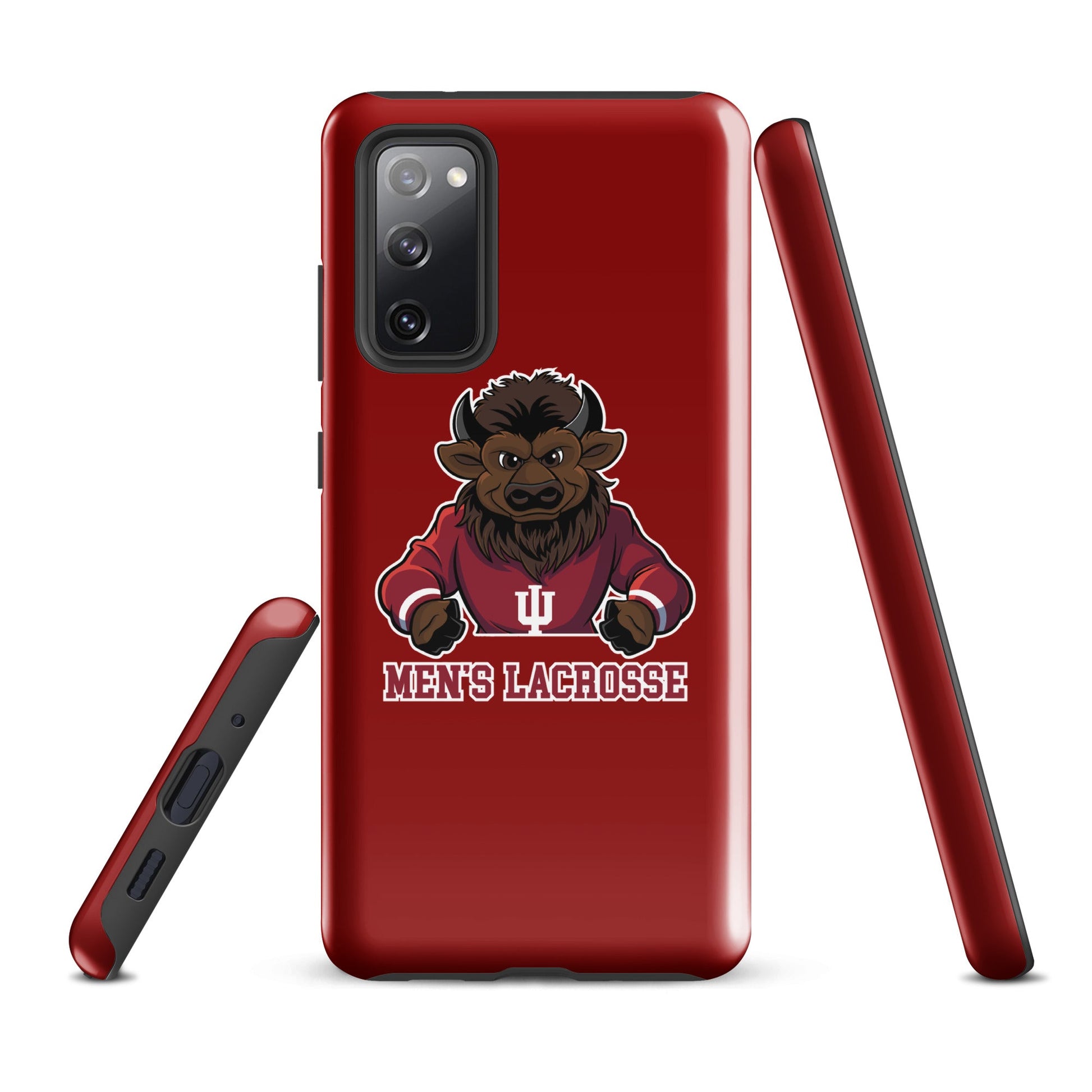 Tough Case for Samsung® | Indiana University Lacrosse | Mascot Logo