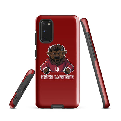 Tough Case for Samsung® | Indiana University Lacrosse | Mascot Logo
