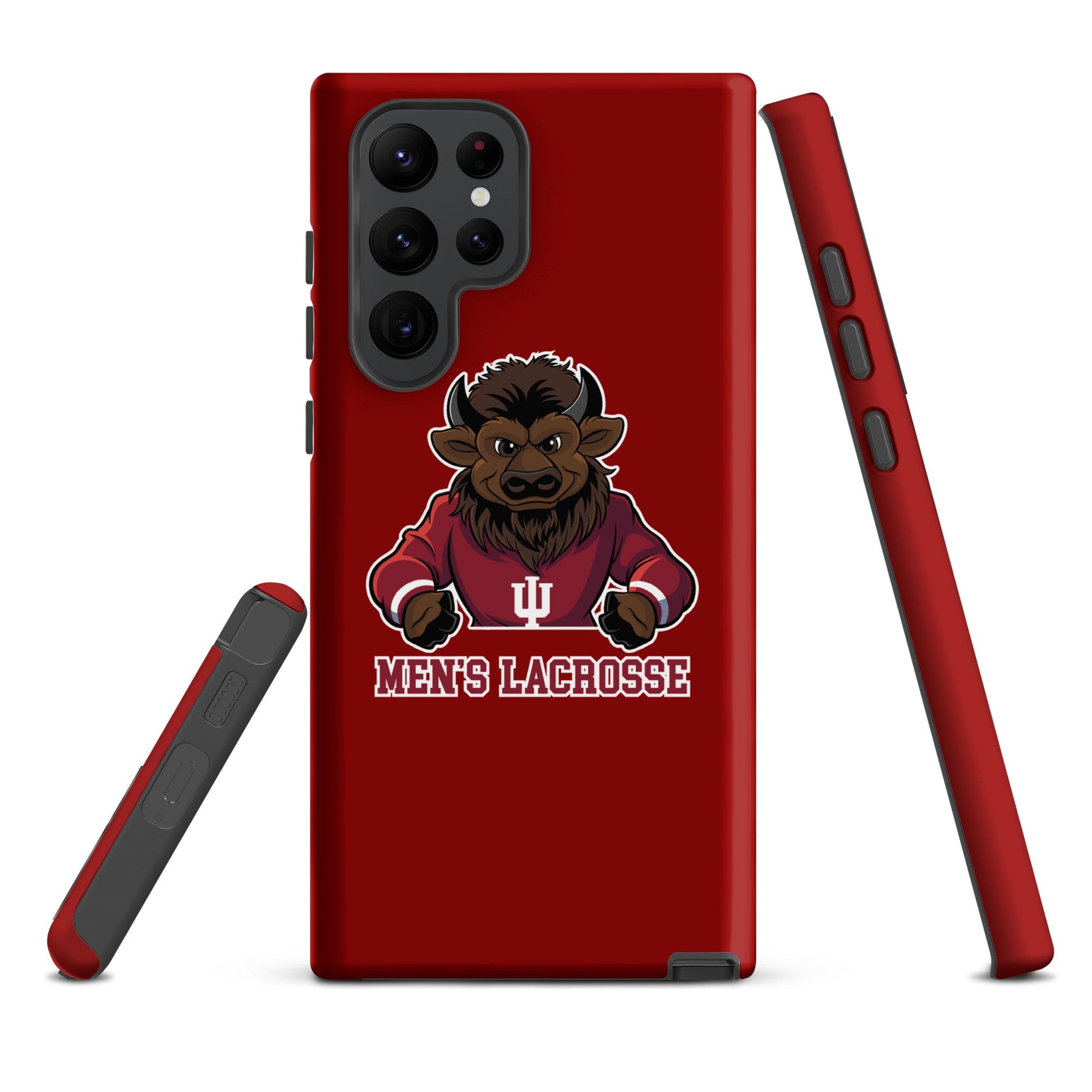 Tough Case for Samsung® | Indiana University Lacrosse | Mascot Logo