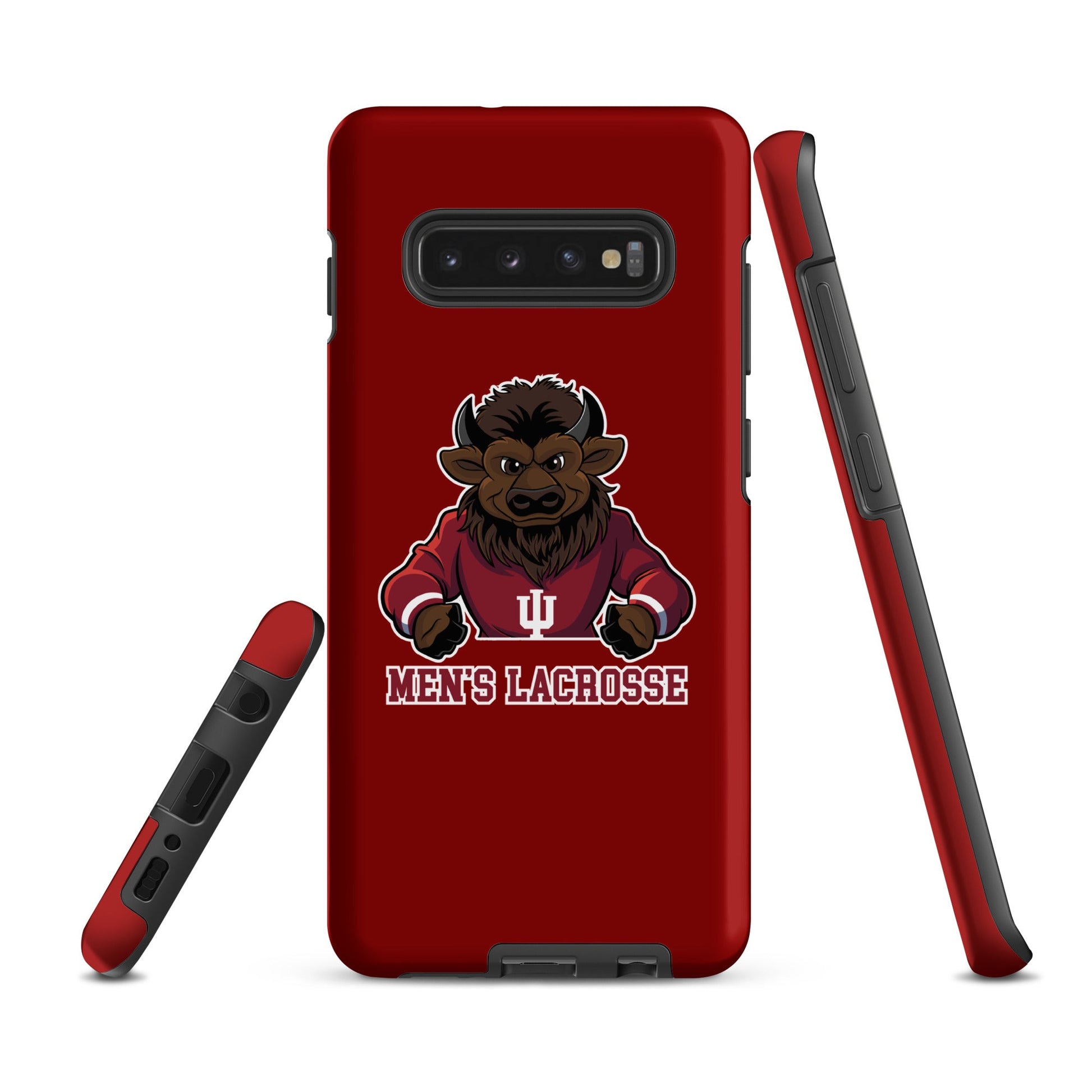 Tough Case for Samsung® | Indiana University Lacrosse | Mascot Logo