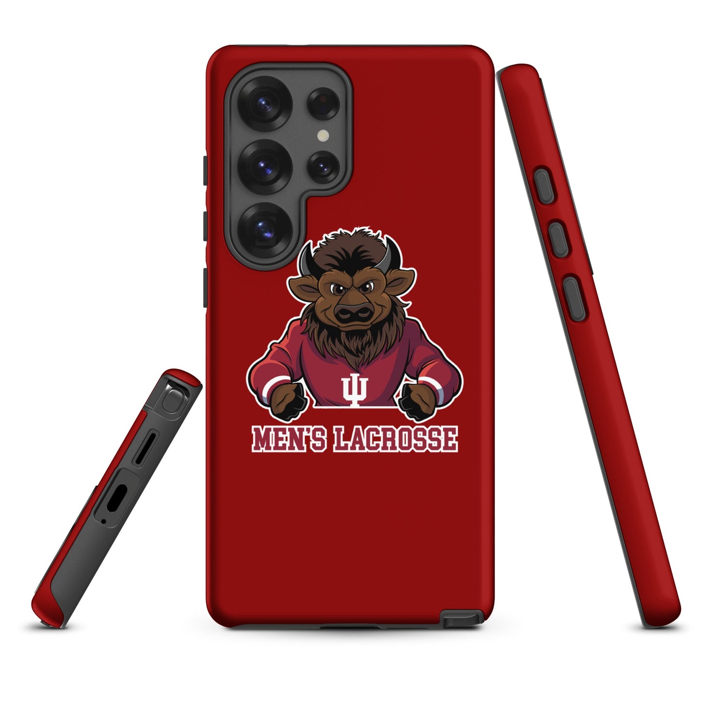 Tough Case for Samsung® | Indiana University Lacrosse | Mascot Logo