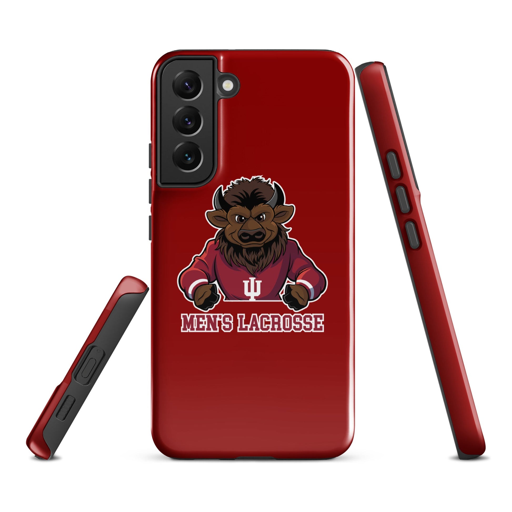 Tough Case for Samsung® | Indiana University Lacrosse | Mascot Logo