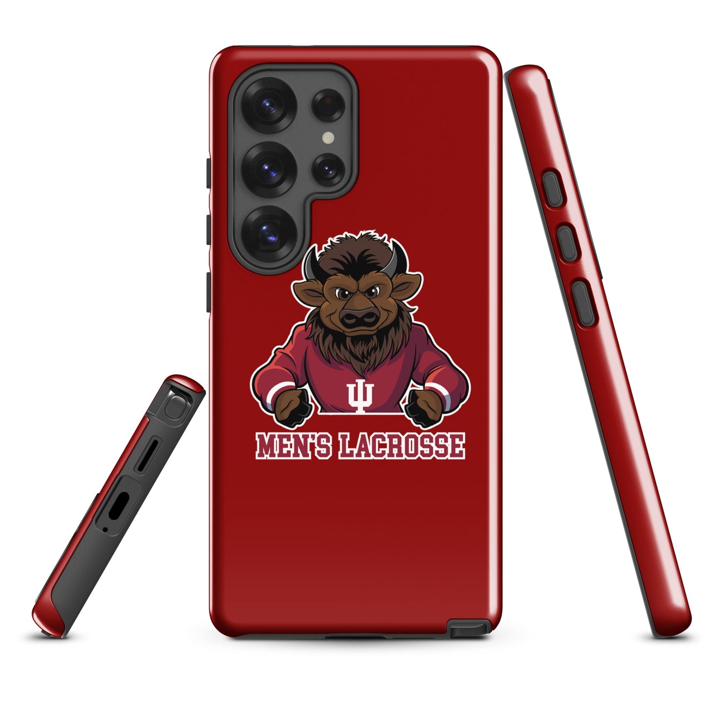 Tough Case for Samsung® | Indiana University Lacrosse | Mascot Logo