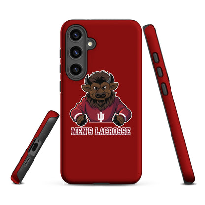 Tough Case for Samsung® | Indiana University Lacrosse | Mascot Logo