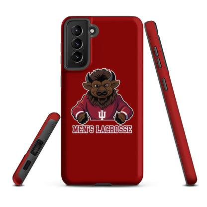 Tough Case for Samsung® | Indiana University Lacrosse | Mascot Logo