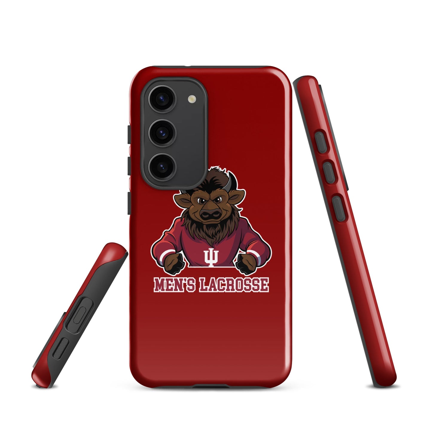 Tough Case for Samsung® | Indiana University Lacrosse | Mascot Logo