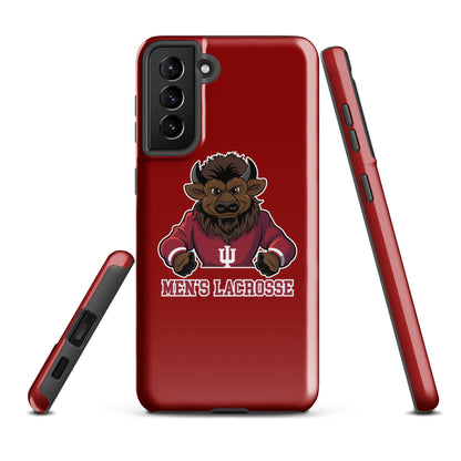 Tough Case for Samsung® | Indiana University Lacrosse | Mascot Logo