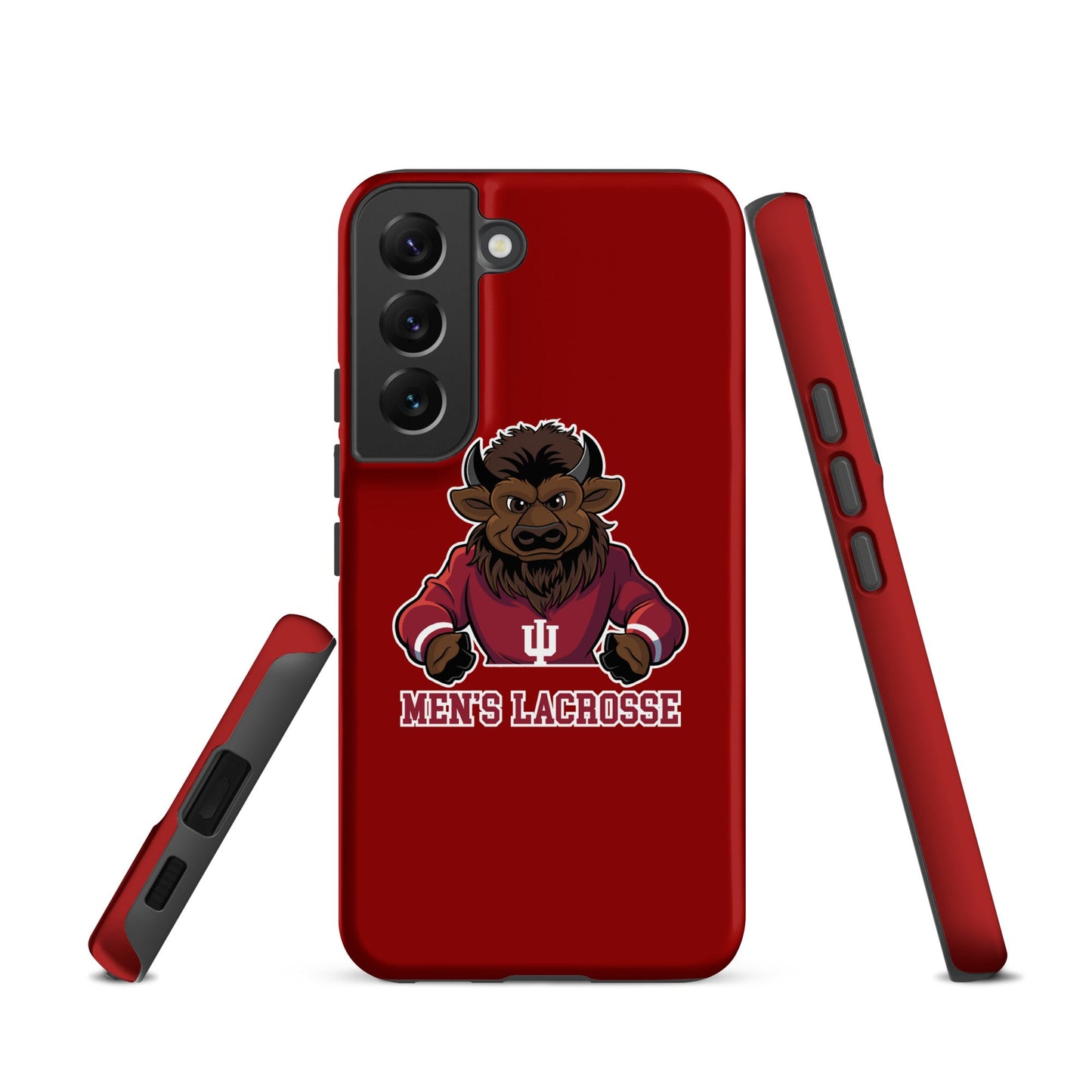 Tough Case for Samsung® | Indiana University Lacrosse | Mascot Logo