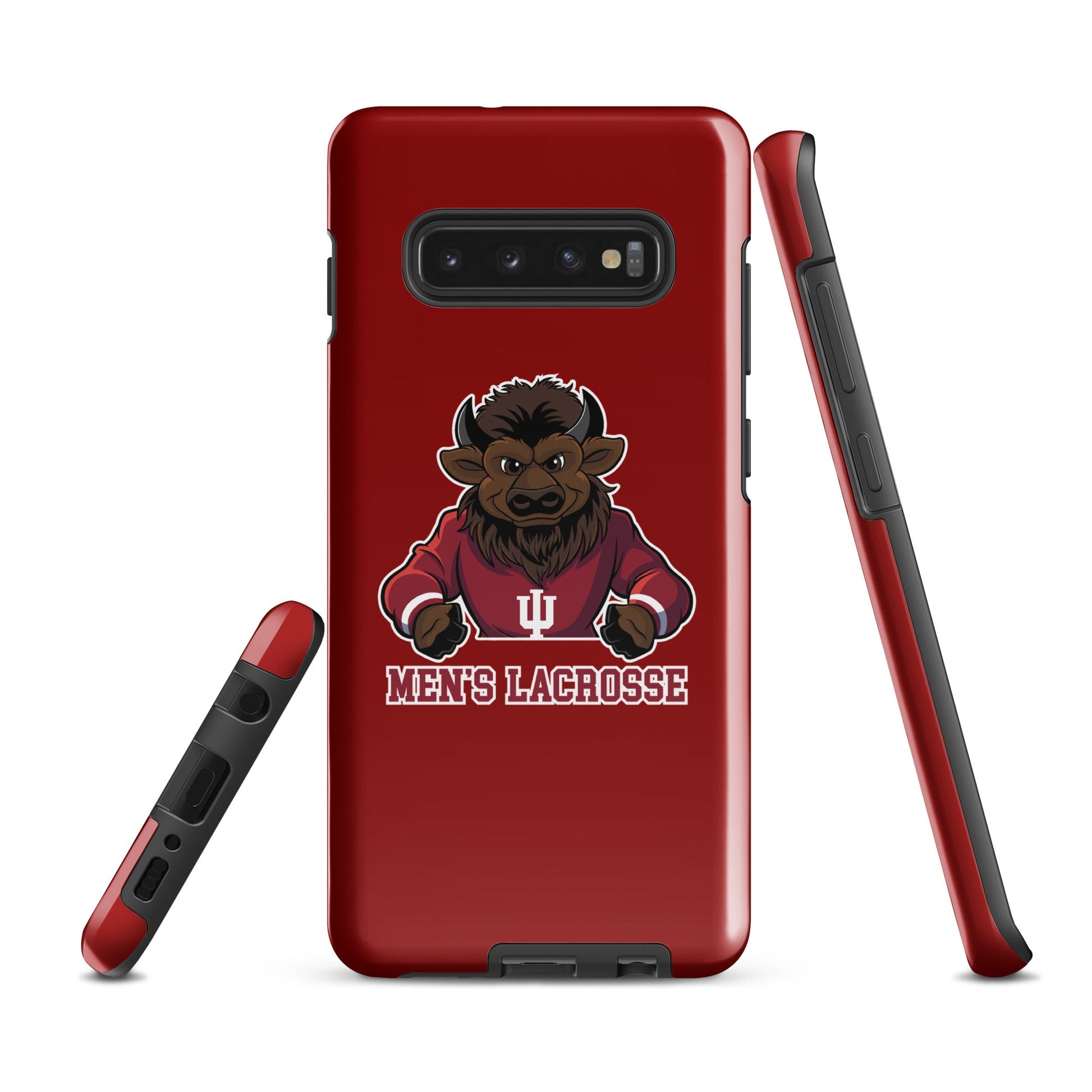 Tough Case for Samsung® | Indiana University Lacrosse | Mascot Logo