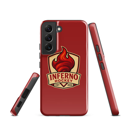 Tough Case for Samsung® | Inferno Hockey | Crest Logo