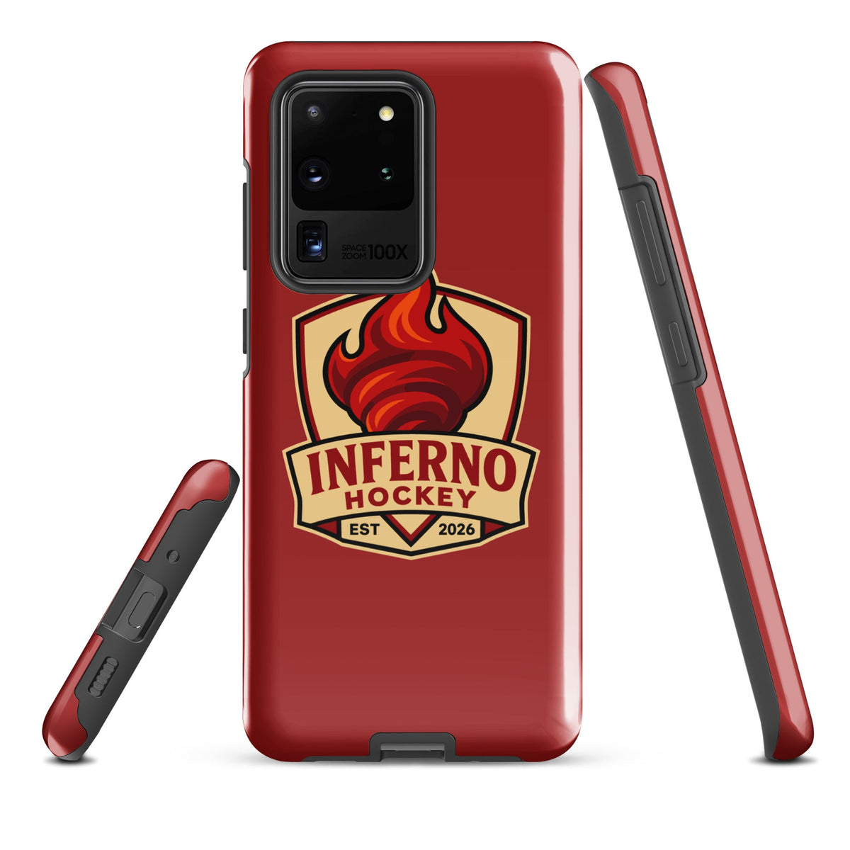 Tough Case for Samsung® | Inferno Hockey | Crest Logo