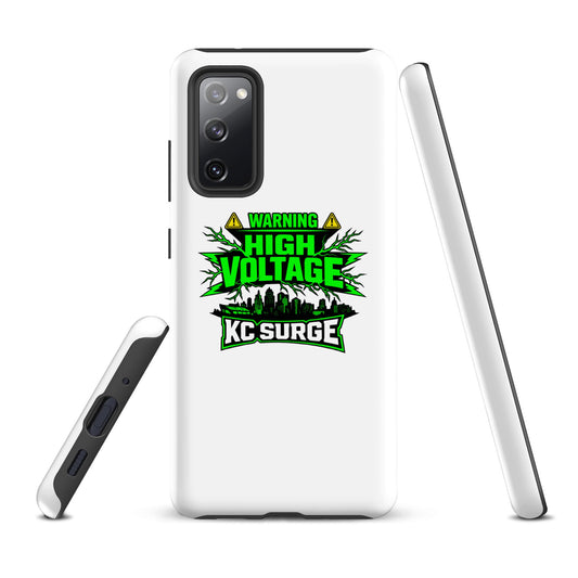 Tough Case for Samsung® | Kansas City Surge | High Voltage Logo