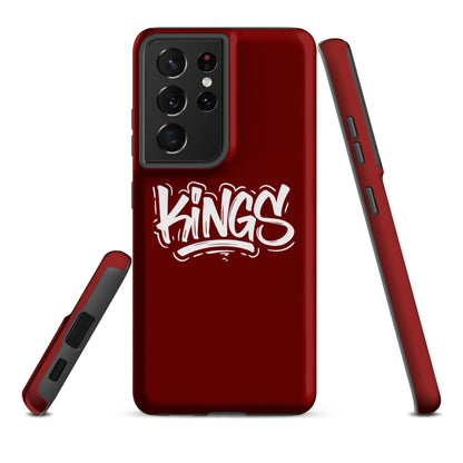 Tough Case for Samsung® | Kofa Baseball Booster Club | Kings Emblem Logo