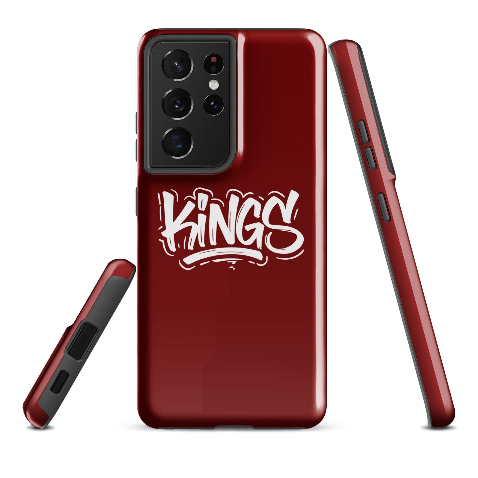 Tough Case for Samsung® | Kofa Baseball Booster Club | Kings Emblem Logo