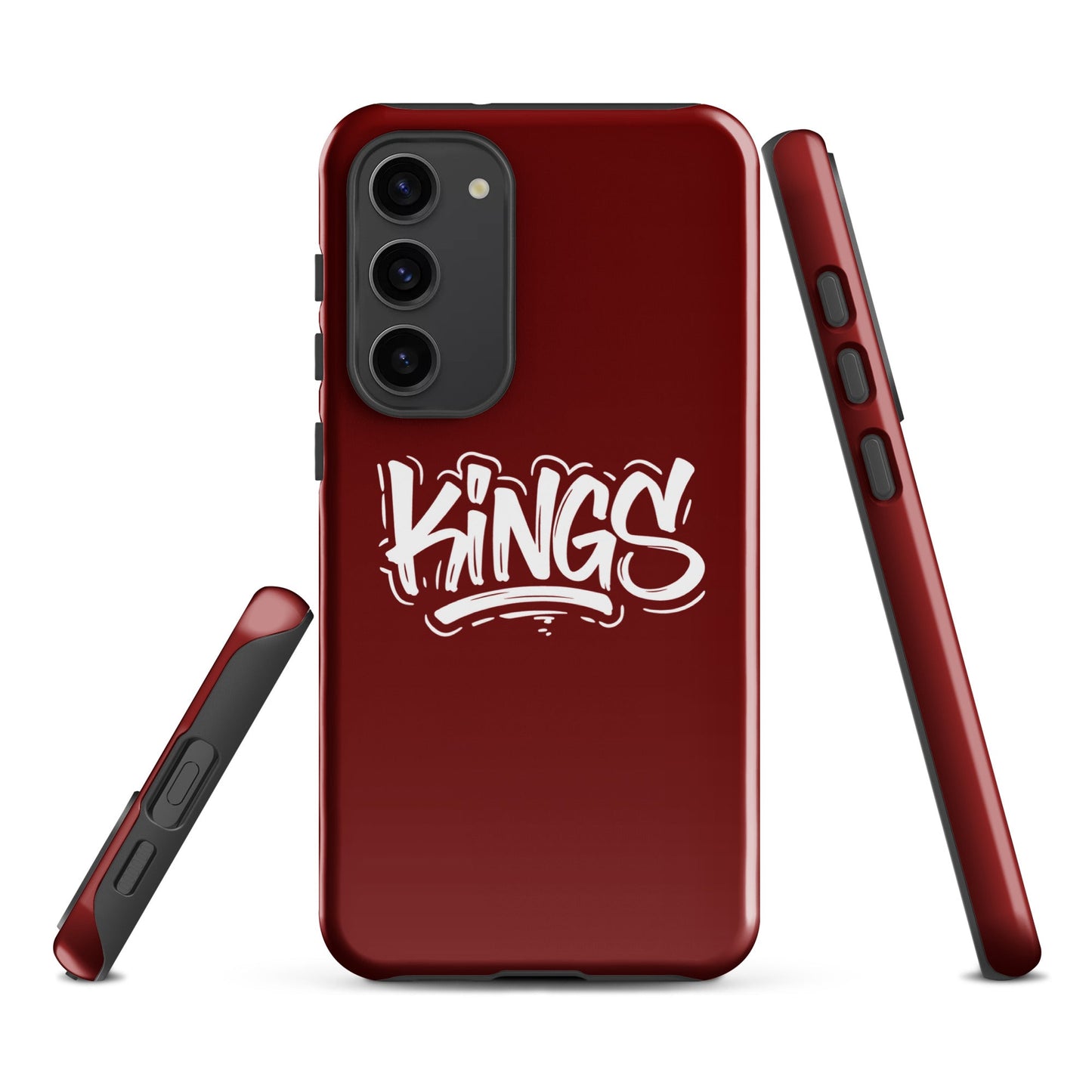 Tough Case for Samsung® | Kofa Baseball Booster Club | Kings Emblem Logo