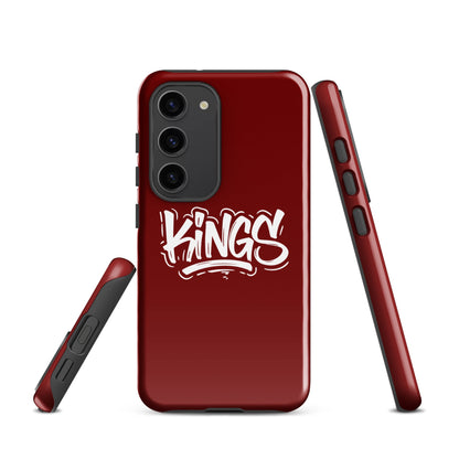 Tough Case for Samsung® | Kofa Baseball Booster Club | Kings Emblem Logo
