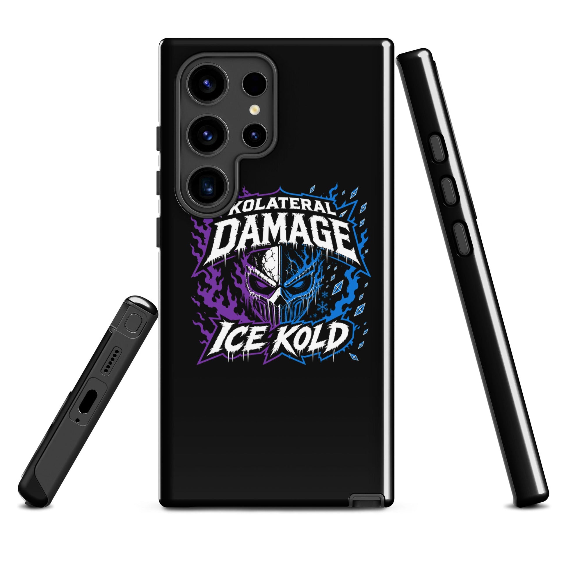 Tough Case for Samsung® | Kolateral Damage E-Sports | Ice Kold Crest Logo