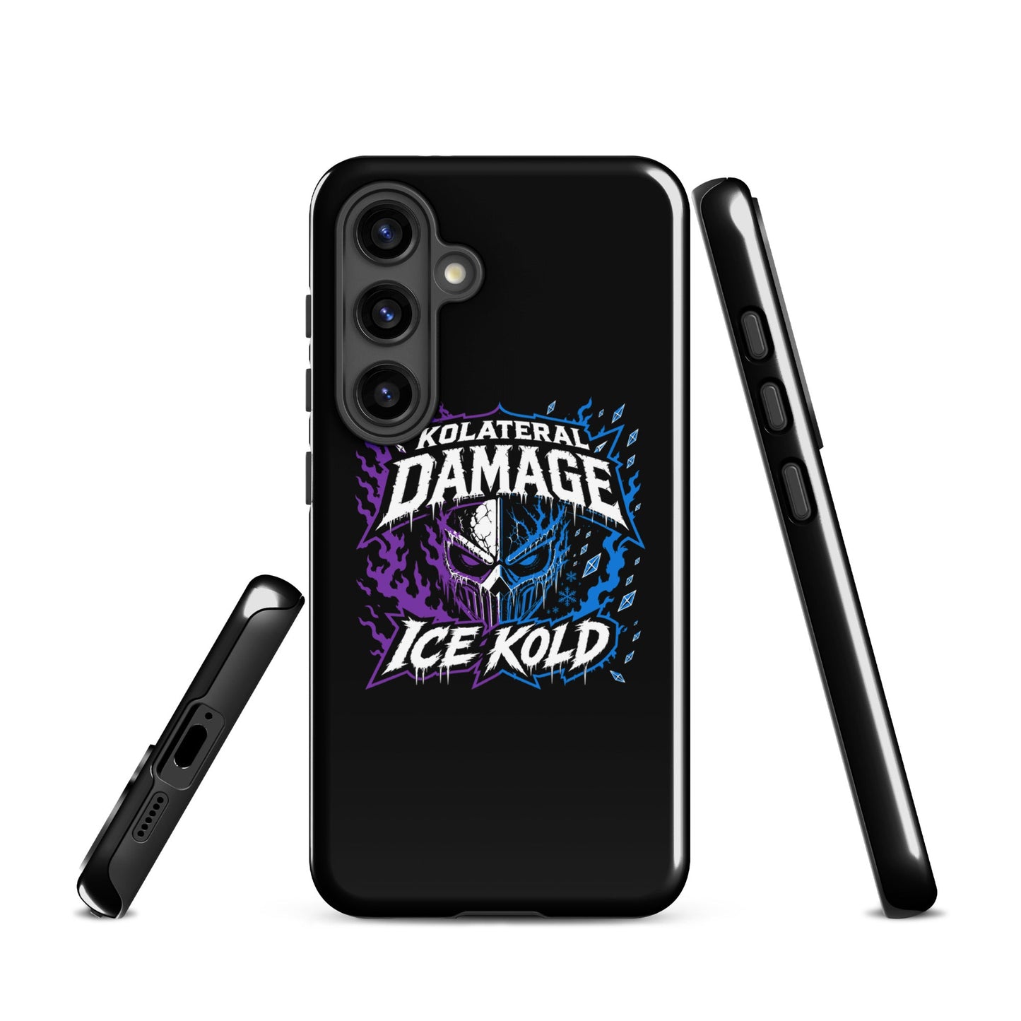 Tough Case for Samsung® | Kolateral Damage E-Sports | Ice Kold Crest Logo