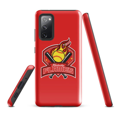Tough Case for Samsung® | KY Flames | Emblem Logo