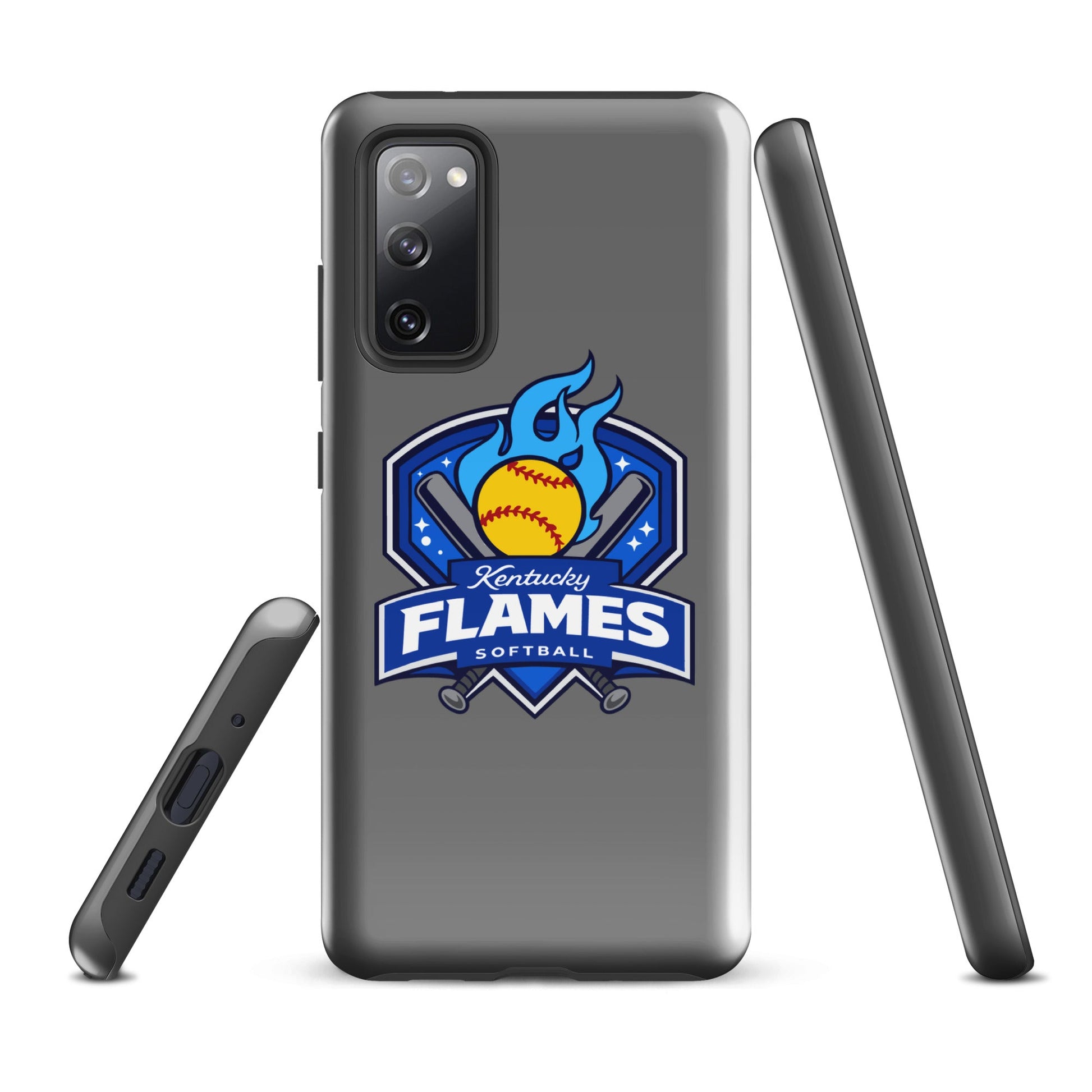Tough Case for Samsung® | KY Flames | Shield Logo