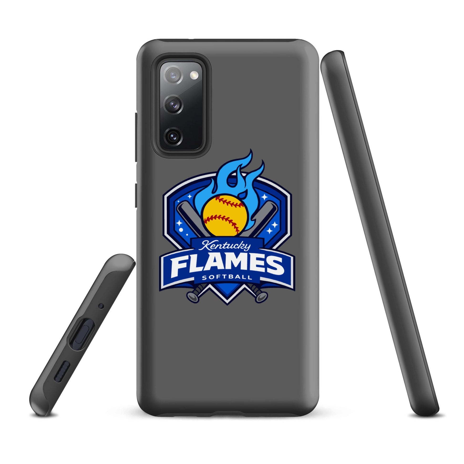 Tough Case for Samsung® | KY Flames | Shield Logo