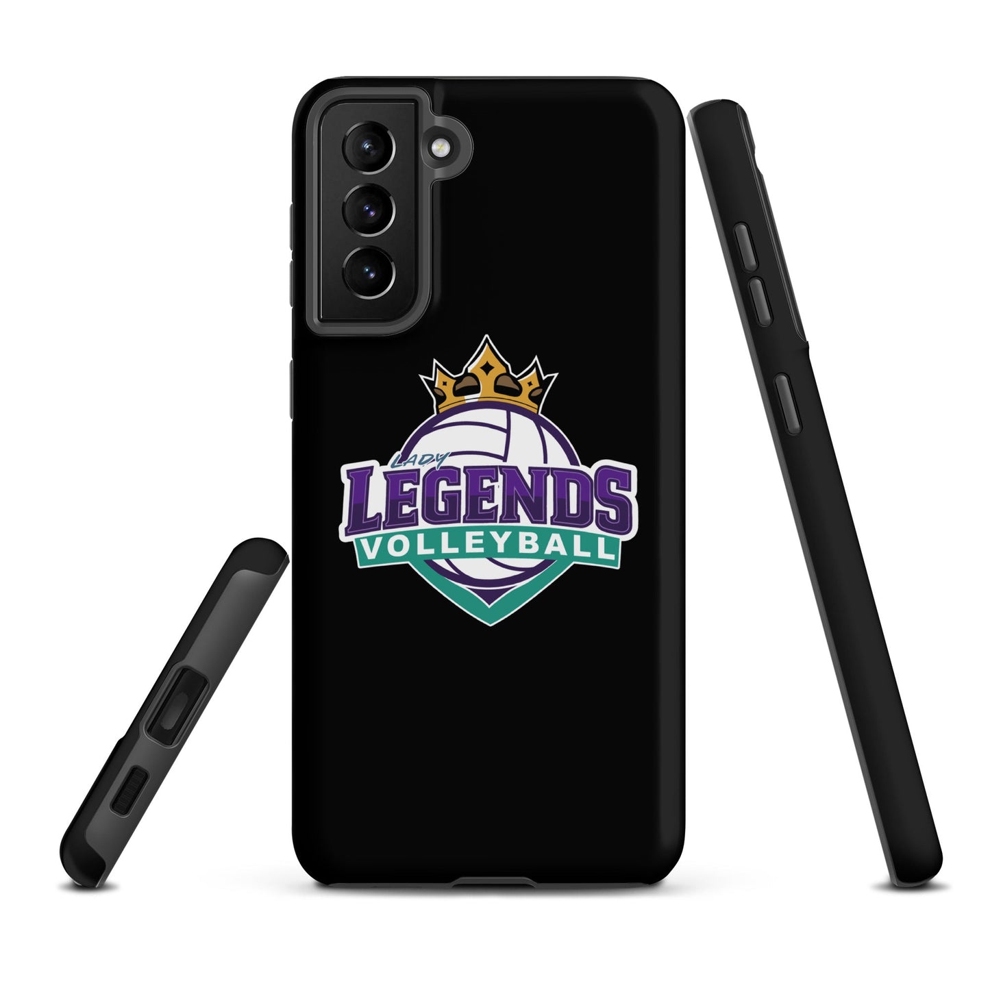 Tough Case for Samsung® | Lady Legends Volleyball | Crown Logo
