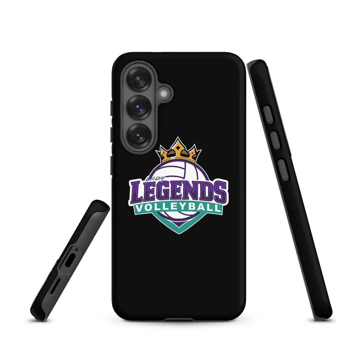 Tough Case for Samsung® | Lady Legends Volleyball | Crown Logo
