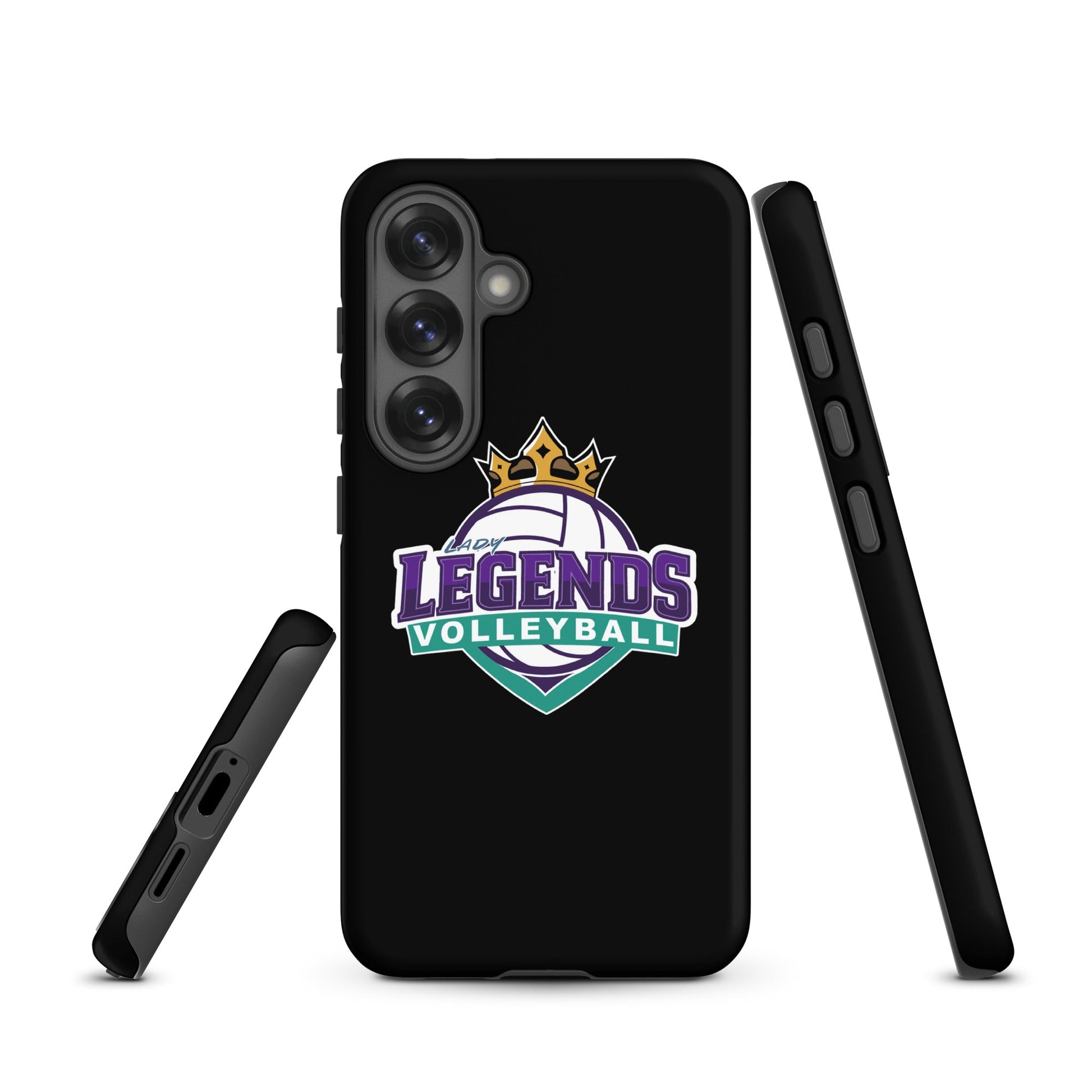Tough Case for Samsung® | Lady Legends Volleyball | Crown Logo