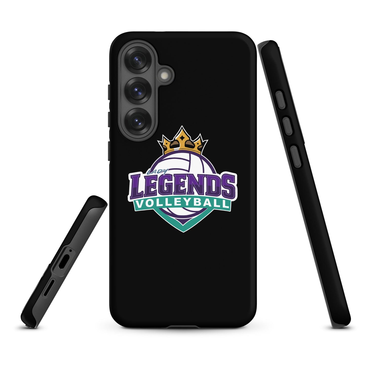 Tough Case for Samsung® | Lady Legends Volleyball | Crown Logo