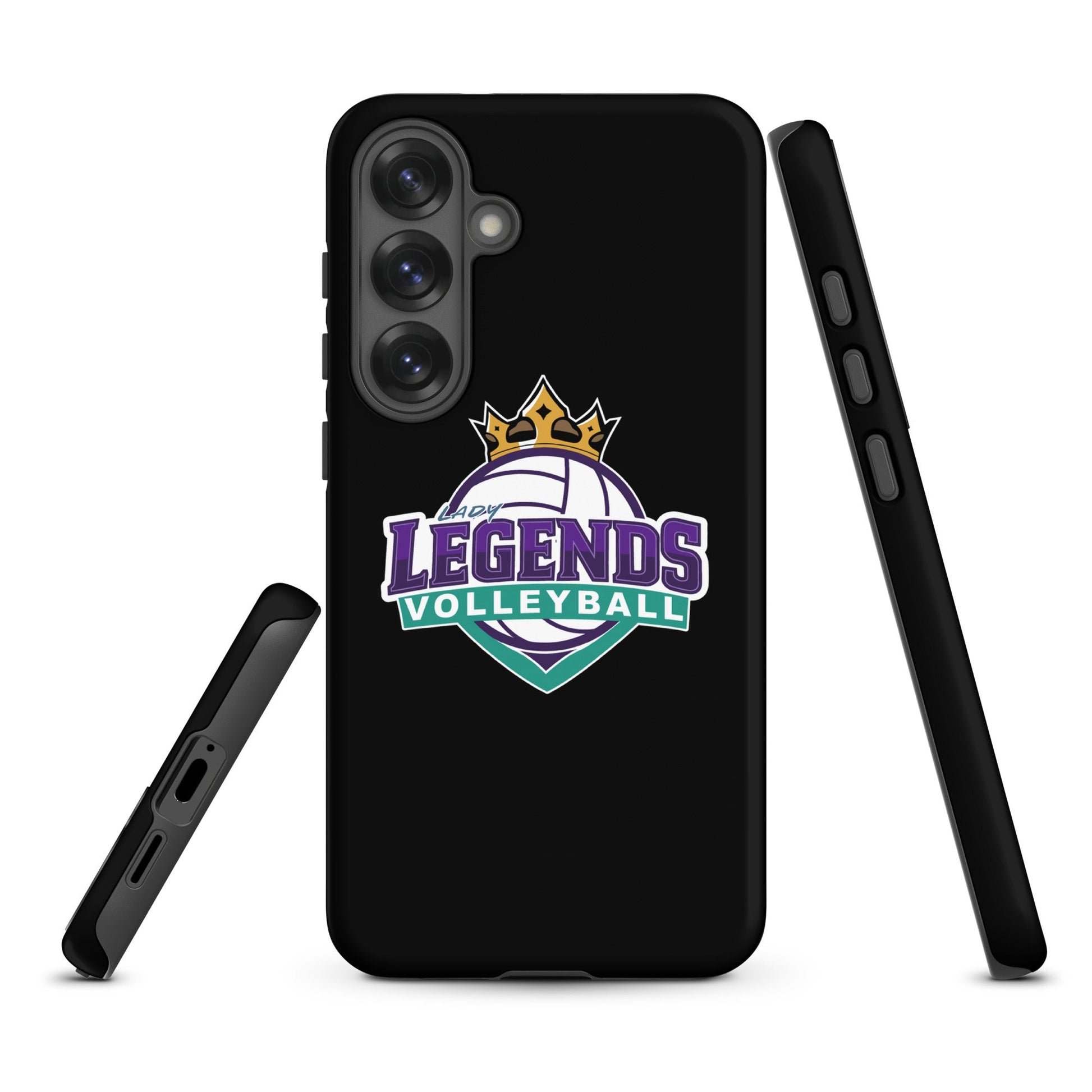 Tough Case for Samsung® | Lady Legends Volleyball | Crown Logo